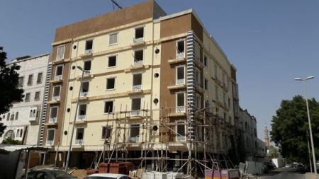 دهان واجهات منازل حي المروة جدة | تشطيبات خارجية 